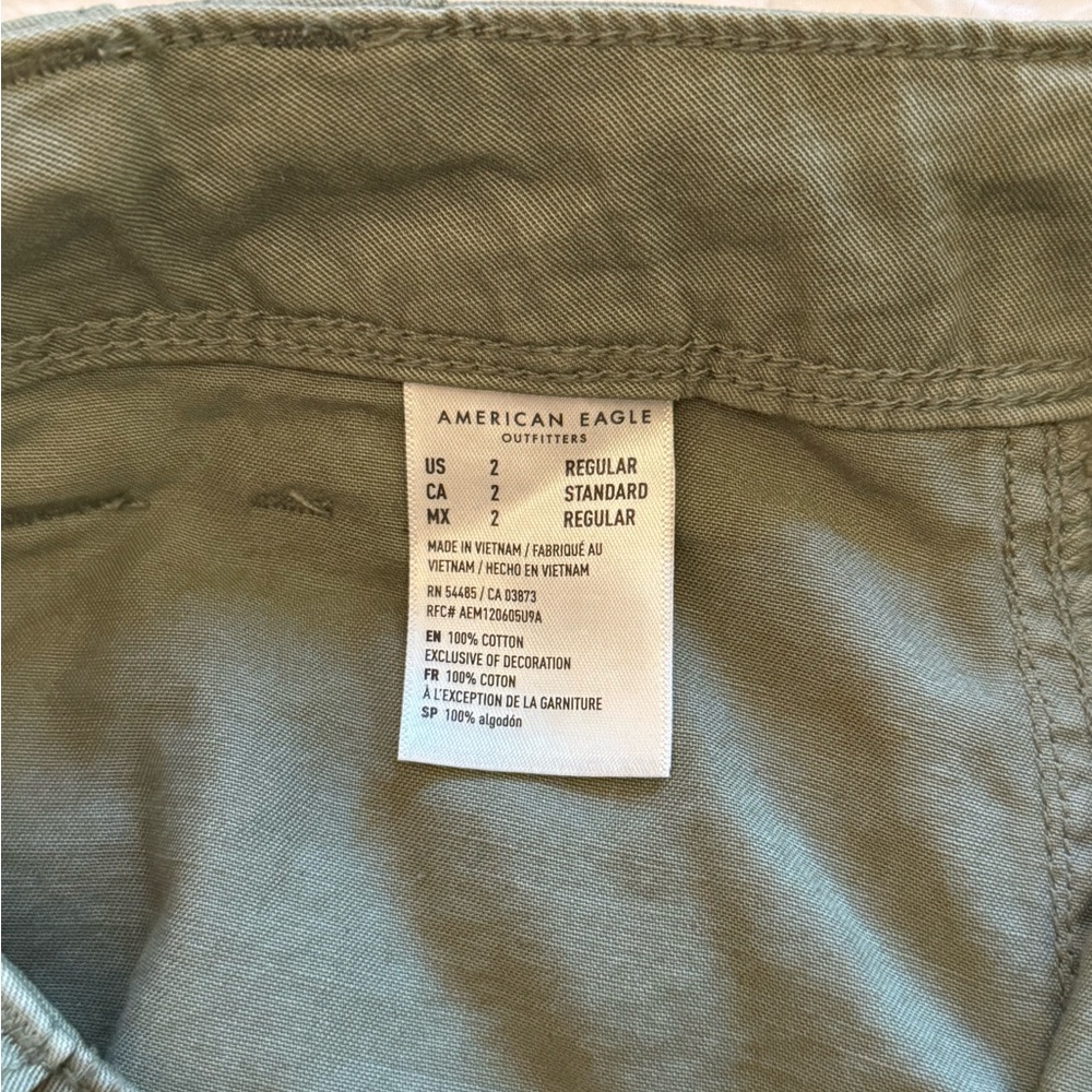 NWT American Eagle Hi-Rise A-Line Utility Skirt - Size 2 - Picture 8 of 10
